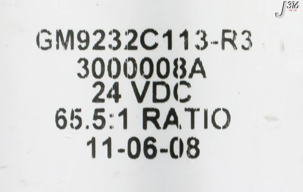 専用　sold out 33069 PITTMAN DC SERVO MOTOR, 24VDC, 65.5:1 RATIO GM9232C113-R3 | eBay